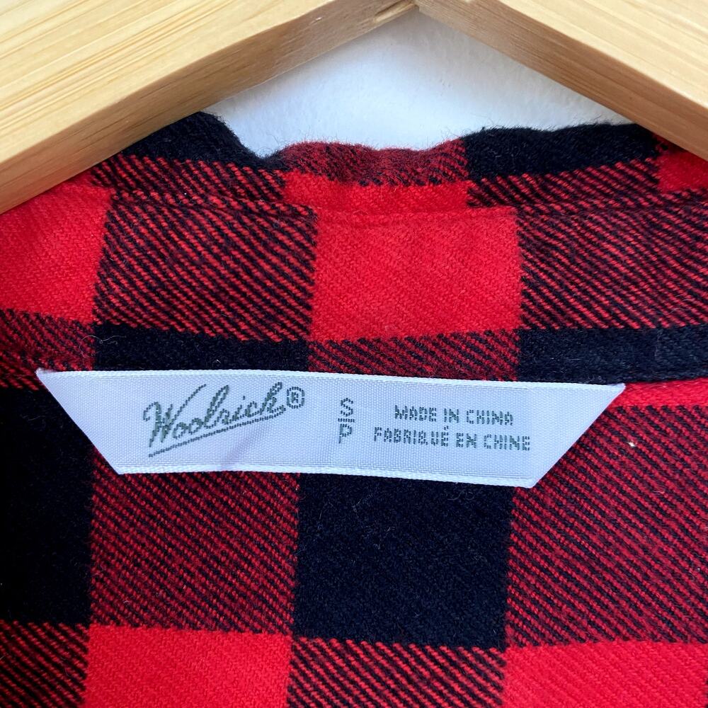 Woolrich Pemberton Buffalo Plaid Flannel Shirt Small - Picture 4 of 7